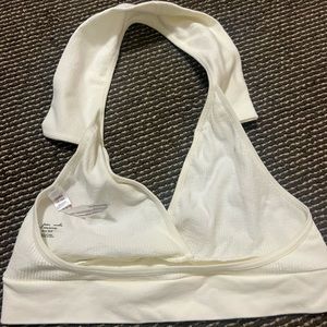 Urban Outfitters White Collar Top